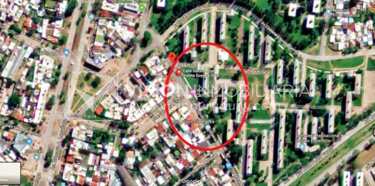 Apartamento de 2 dormitorios y 1 baño, Villa Española, 2do piso.-25