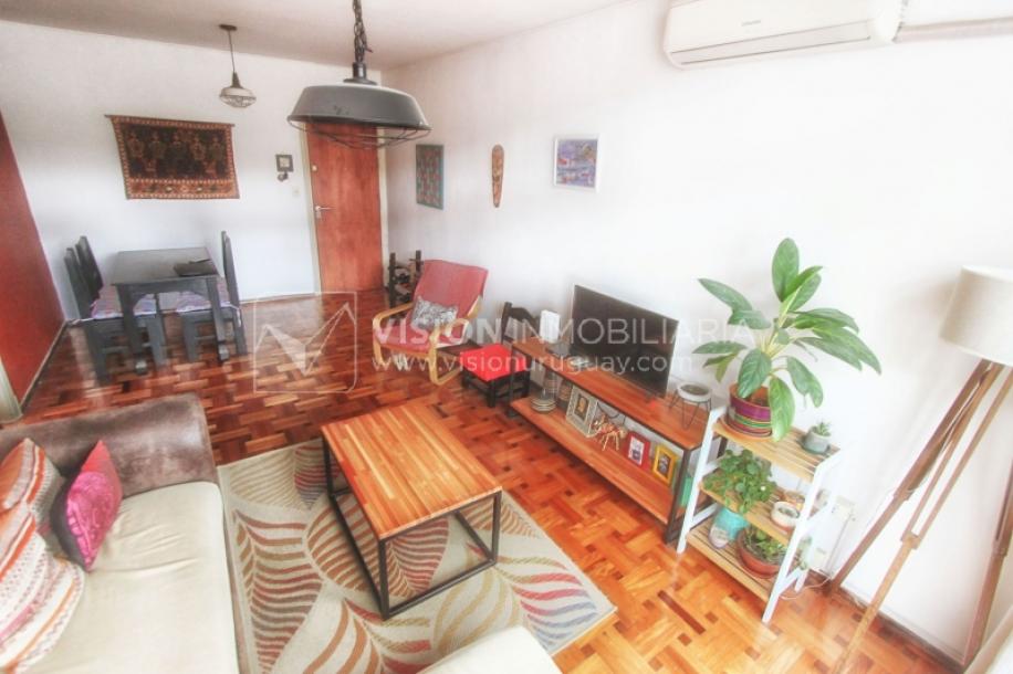 Apto. con Renta, 2 Dorm y 2 Baños, 63 m2, Cordón Sur, 2do Piso por Escalera, Parrillero compartido-4