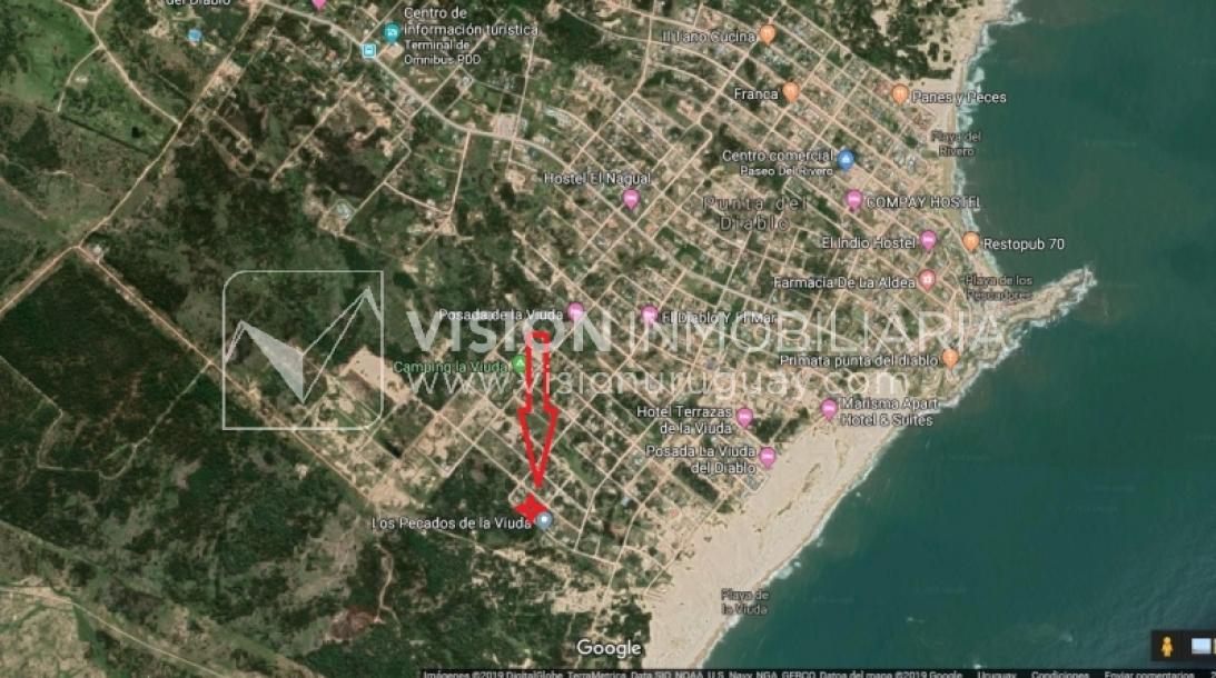 Terreno de 1.180 m2 en Punta del Diablo; Playa de la Viuda en altura – USD 80 Mil.-13