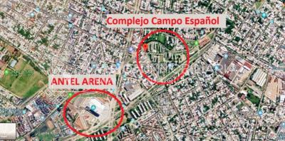 Apartamento de 2 dormitorios y 1 baño, Villa Española, 2do piso.