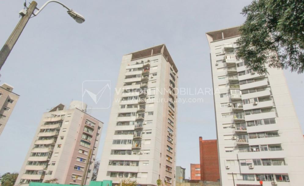 Tres Cruces Apto 1 Dorm, Piso 15 - vistas, Balcón y Terraza Lav, 43 m2.-62