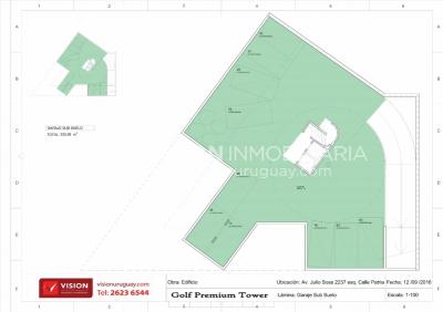 Penthouse Piso 11 frente al GOLF