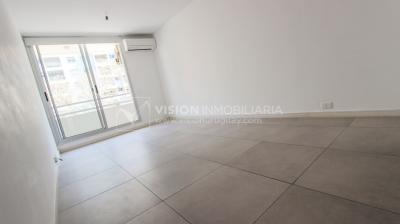 Apto nuevo 2 Dorm, 1 Baño, Av Libertador, 3er Piso MB vista, Sol directo todo el día, 2 balcones, 51 m2, Centro / Aguada. Renta sin impuestos: Vivienda Social.