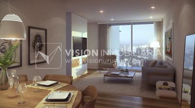 Apto. estudio en la mejor torre, corazón de Punta Carretas