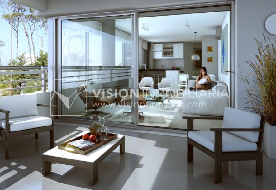 Exclusivo apartamento de 2 dormitorios en Av. Roosevelt Punta del Este-0