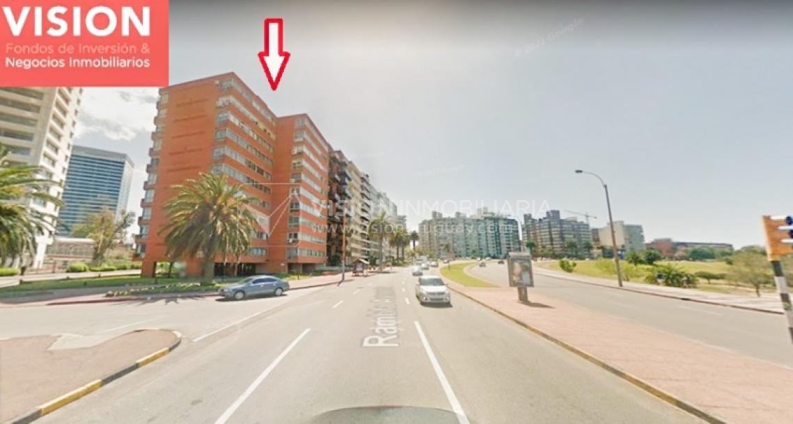 Apartamento en Rambla Piso alto al Puertito del Buceo 3 dorm + Servicio, 180 m2; Alquiler U$S 2.250 / GC $31.000-29