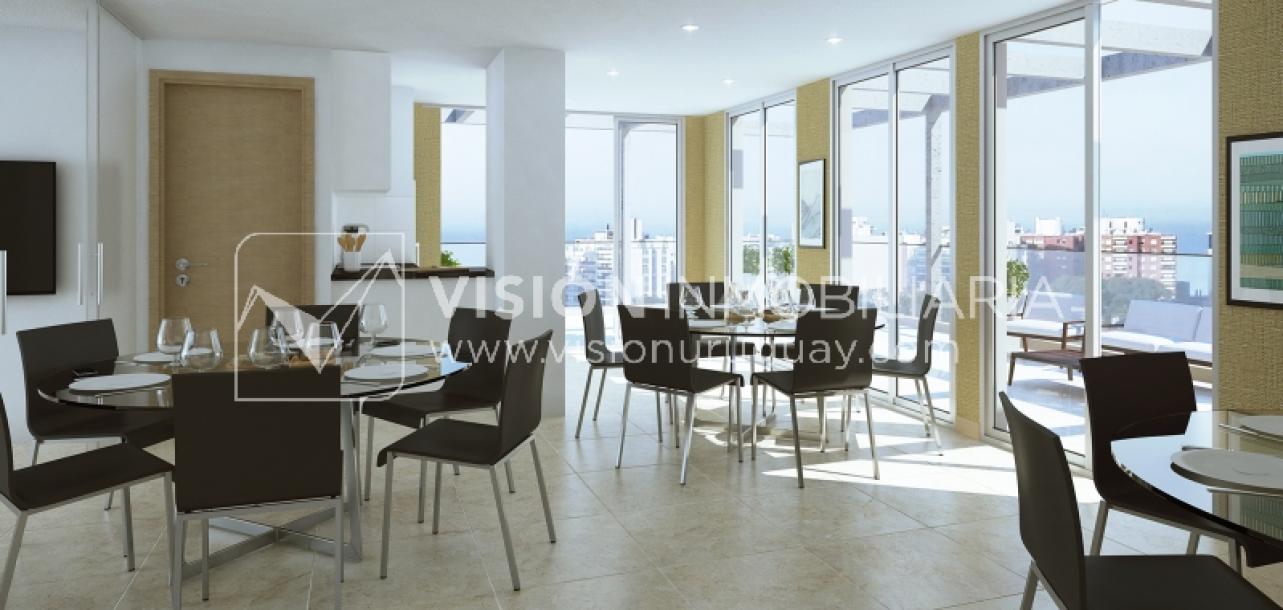 Apto. estudio en la mejor torre, corazón de Punta Carretas-7