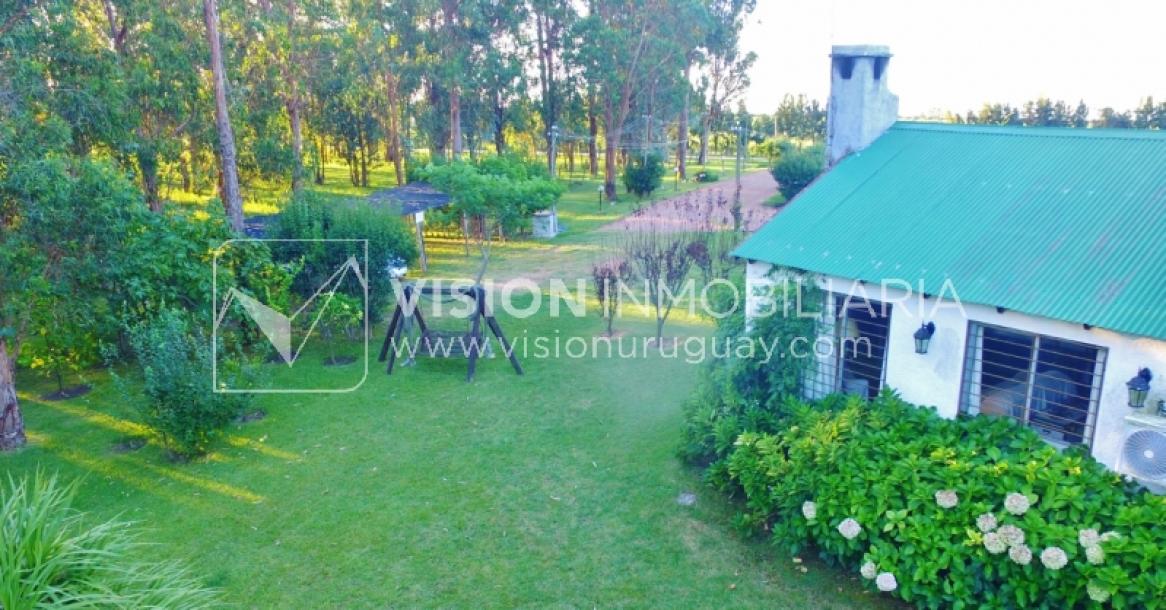 Chacra de 15 hás con el confort de hermosa casa reciclada, barbacoa y piscina climatizada.-14