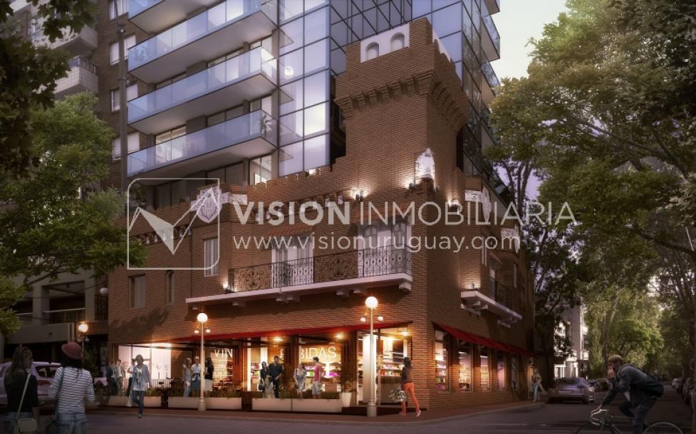 Apto. estudio en la mejor torre, corazón de Punta Carretas-0