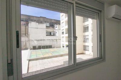 Apto nuevo 2 Dorm, 1 Baño, Av Libertador, 3er Piso MB vista, Sol directo todo el día, 2 balcones, 51 m2, Centro / Aguada. Renta sin impuestos: Vivienda Social.