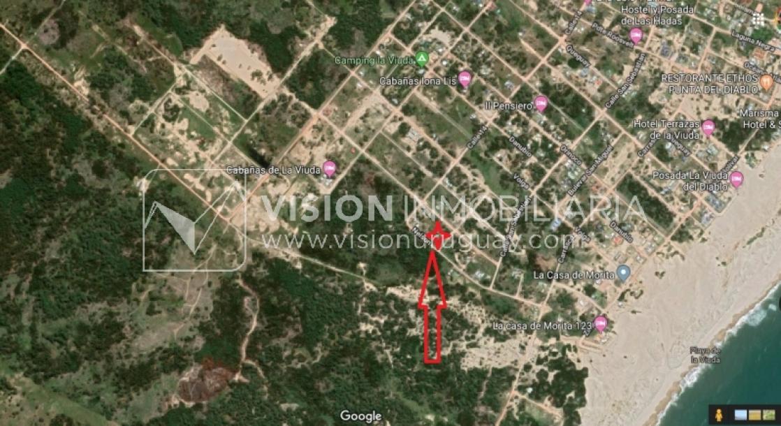 Terreno de 1.180 m2 en Punta del Diablo; Playa de la Viuda en altura – USD 80 Mil.-14
