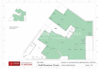 Penthouse Piso 11 frente al GOLF