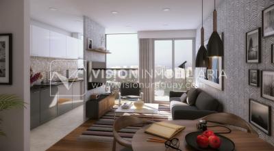 Apto. estudio en la mejor torre, corazón de Punta Carretas