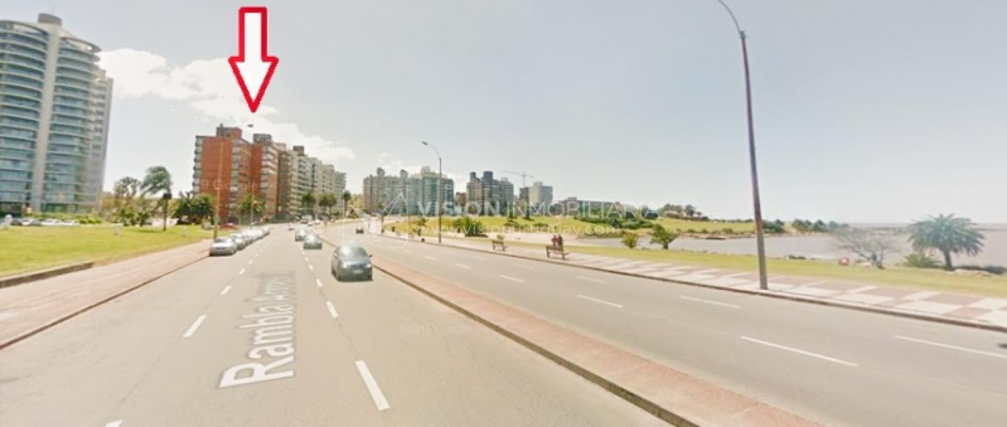 Apartamento en Rambla Piso alto al Puertito del Buceo 3 dorm + Servicio, 180 m2; Alquiler U$S 2.250 / GC $31.000-30