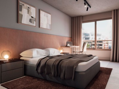 Apartamento de 1 dormitorio en Pocitos con garaje