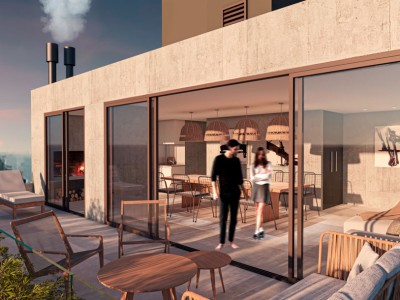 Apartamento de 1 dormitorio en Pocitos con garaje